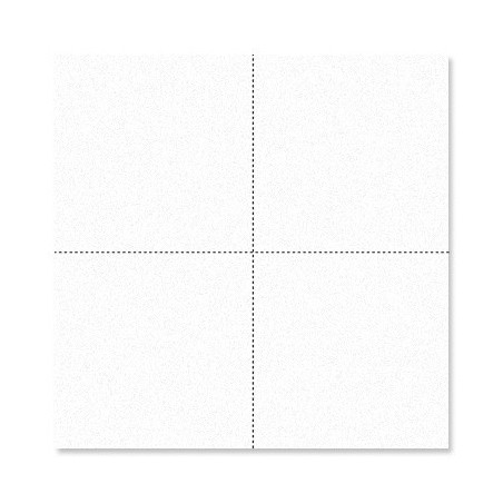 Serviette de table blanche
39 x 39
(papier ouate Double point) 