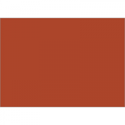 Set de table uni 
34 x 48 
(antidérapant) couleur:Brique