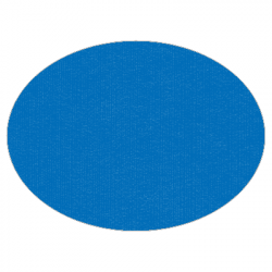 Set de table uni 
ovale 28 x 39.5
(non tissé 72 gr aspect peau de pêche) couleur:Bleu roi