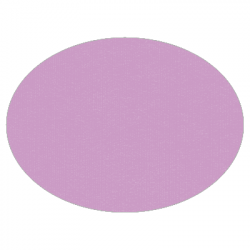 Set de table uni 
ovale 28 x 39.5
(non tissé 72 gr aspect peau de pêche) couleur:Lilas