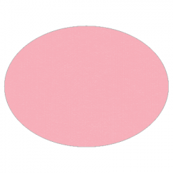 Set de table uni 
ovale 28 x 39.5
(non tissé 72 gr aspect peau de pêche) couleur:Rose clair