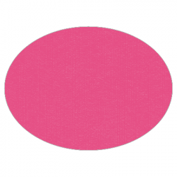 Set de table uni 
ovale 28 x 39.5
(non tissé 72 gr aspect peau de pêche) couleur:Rose