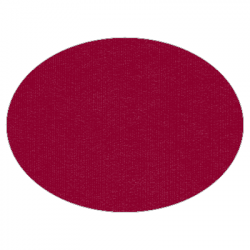 Set de table uni 
ovale 28 x 39.5
(non tissé 72 gr aspect peau de pêche) couleur:Bordeaux