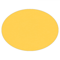 Set de table uni 
ovale 28 x 39.5
(non tissé 72 gr aspect peau de pêche) couleur:Abricot