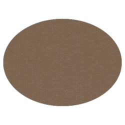 Set de table uni 
ovale 28 x 39.5
(non tissé 72 gr aspect peau de pêche) couleur:Daim