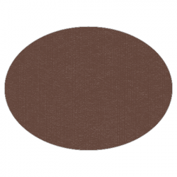 Set de table uni 
ovale 28 x 39.5
(non tissé 72 gr aspect peau de pêche) couleur:Chocolat