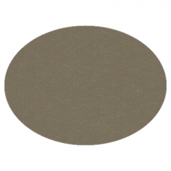 Set de table uni 
ovale 28 x 39.5
(non tissé 72 gr aspect peau de pêche) couleur:Taupe