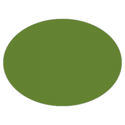 Set de table uni
ovale 28 x 39.5 
(antidérapant) couleur:Avocat