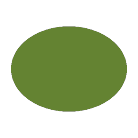 Set de table uni
ovale 28 x 39.5 
(antidérapant) couleur:Avocat