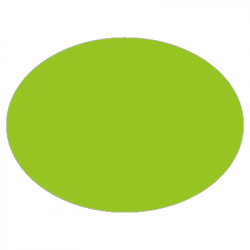 Set de table uni
ovale 28 x 39.5 
(antidérapant) couleur:Kiwi