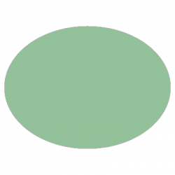 Set de table uni
ovale 28 x 39.5 
(antidérapant) couleur:Pistache