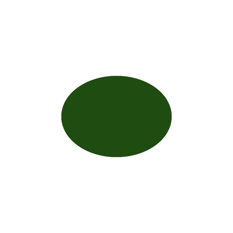 Set de table uni
ovale 28 x 39.5 
(antidérapant) couleur:Sapin