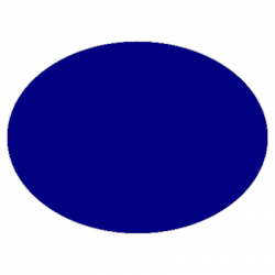 Set de table uni
ovale 28 x 39.5 
(antidérapant) couleur:Bleu marine