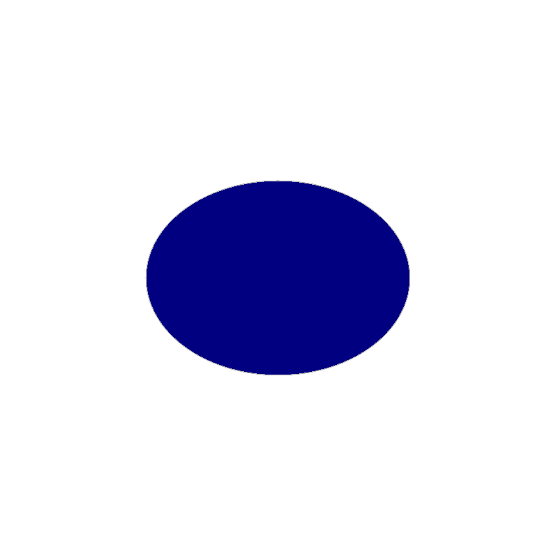 Set de table uni
ovale 28 x 39.5 
(antidérapant) couleur:Bleu marine