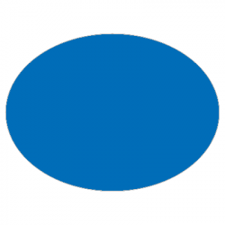 Set de table uni
ovale 28 x 39.5 
(antidérapant) couleur:Bleu roi