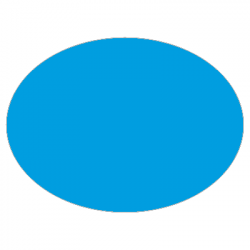 Set de table uni
ovale 28 x 39.5 
(antidérapant) couleur:Bleu lagon