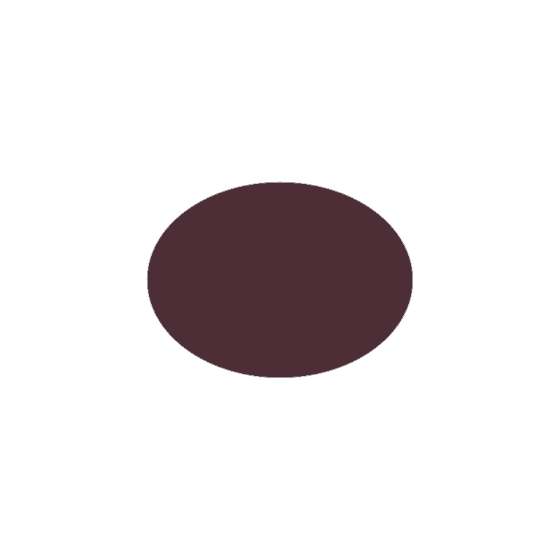 Set de table uni
ovale 28 x 39.5 
(antidérapant) couleur:Aubergine