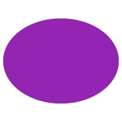 Set de table uni
ovale 28 x 39.5 
(antidérapant) couleur:Violet