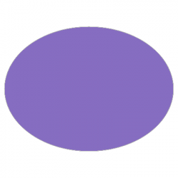 Set de table uni
ovale 28 x 39.5 
(antidérapant) couleur:Parme