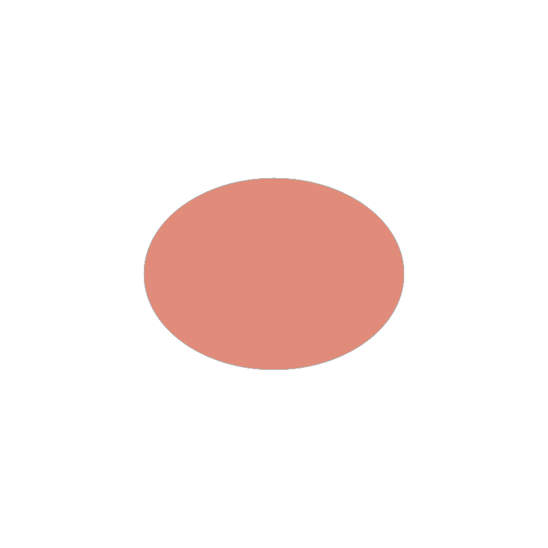 Set de table uni
ovale 28 x 39.5 
(antidérapant) couleur:Tarama