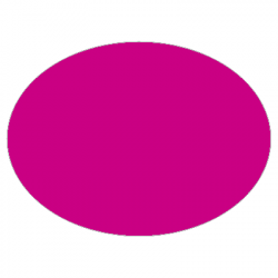 Set de table uni
ovale 28 x 39.5 
(antidérapant) couleur:Rose framboise