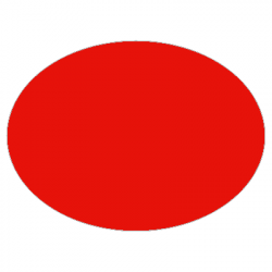 Set de table uni
ovale 28 x 39.5 
(antidérapant) couleur:Rouge