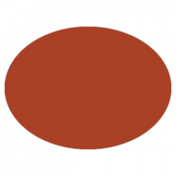 Set de table uni
ovale 28 x 39.5 
(antidérapant) couleur:Brique