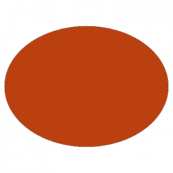 Set de table uni
ovale 28 x 39.5 
(antidérapant) couleur:Terracotta