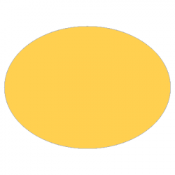 Set de table uni
ovale 28 x 39.5 
(antidérapant) couleur:Abricot