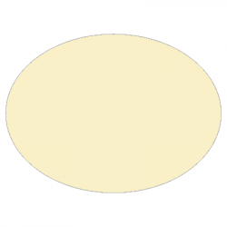 Set de table uni
ovale 28 x 39.5 
(antidérapant) couleur:Ivoire