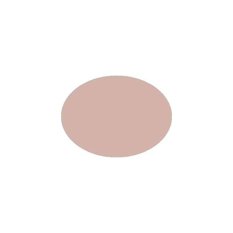 Set de table uni
ovale 28 x 39.5 
(antidérapant) couleur:Sable