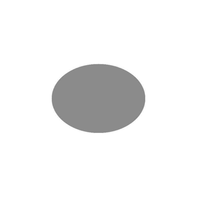 Set de table uni
ovale 28 x 39.5 
(antidérapant) couleur:Gris 1