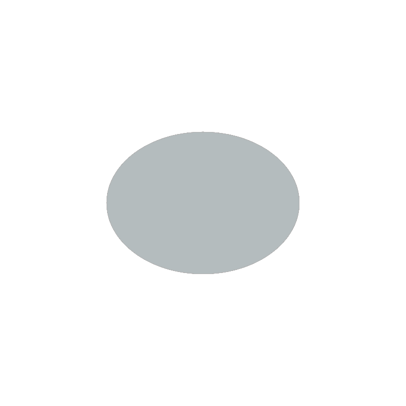 Set de table uni
ovale 28 x 39.5 
(antidérapant) couleur:Argent