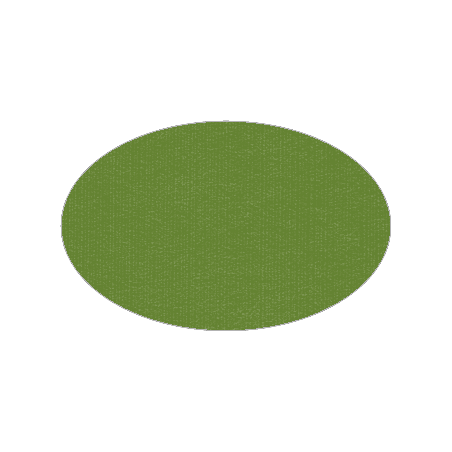 Set de table uni 
ovale 21 x 33
(non tissé 72 gr aspect peau de pêche) couleur:Avocat