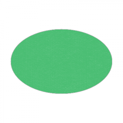 Set de table uni 
ovale 21 x 33
(non tissé 72 gr aspect peau de pêche) couleur:Chlorophylle