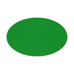 Set de table uni 
ovale 21 x 33
(non tissé 72 gr aspect peau de pêche) couleur:Vert