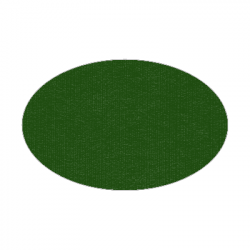 Set de table uni 
ovale 21 x 33
(non tissé 72 gr aspect peau de pêche) couleur:Sapin