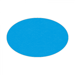 Set de table uni 
ovale 21 x 33
(non tissé 72 gr aspect peau de pêche) couleur:Bleu lagon