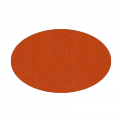Set de table uni 
ovale 21 x 33
(non tissé 72 gr aspect peau de pêche) couleur:Terracotta