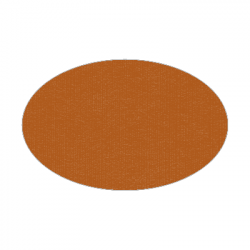 Set de table uni 
ovale 21 x 33
(non tissé 72 gr aspect peau de pêche) couleur:Cognac