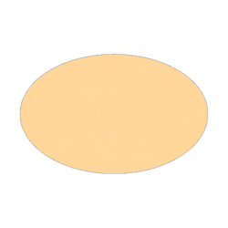 Set de table uni 
ovale 21 x 33
(non tissé 72 gr aspect peau de pêche) couleur:Pêche