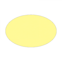 Set de table uni 
ovale 21 x 33
(non tissé 72 gr aspect peau de pêche) couleur:Paille