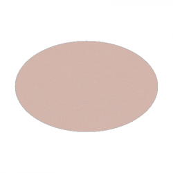 Set de table uni 
ovale 21 x 33
(non tissé 72 gr aspect peau de pêche) couleur:Sable