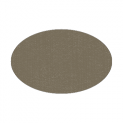 Set de table uni 
ovale 21 x 33
(non tissé 72 gr aspect peau de pêche) couleur:Taupe