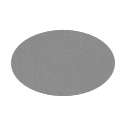 Set de table uni 
ovale 21 x 33
(non tissé 72 gr aspect peau de pêche) couleur:Gris 1
