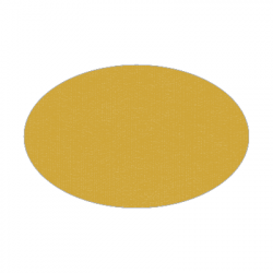 Set de table uni 
ovale 21 x 33
(non tissé 72 gr aspect peau de pêche) couleur:Or