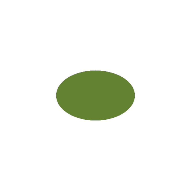 Set de table uni 
ovale 21 x 33 
(antidérapant) couleur:Avocat