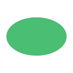 Set de table uni 
ovale 21 x 33 
(antidérapant) couleur:Chlorophylle