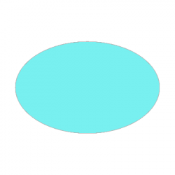 Set de table uni 
ovale 21 x 33 
(antidérapant) couleur:Bleu givré