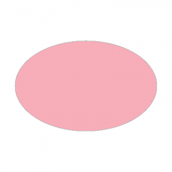 Set de table uni 
ovale 21 x 33 
(antidérapant) couleur:Rose clair